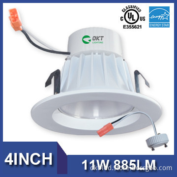Factory price Energy Star dimmable 11w 4inch led retrofit downlight ul